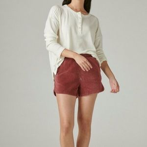 Lucky Brand Cloud Rib Henley